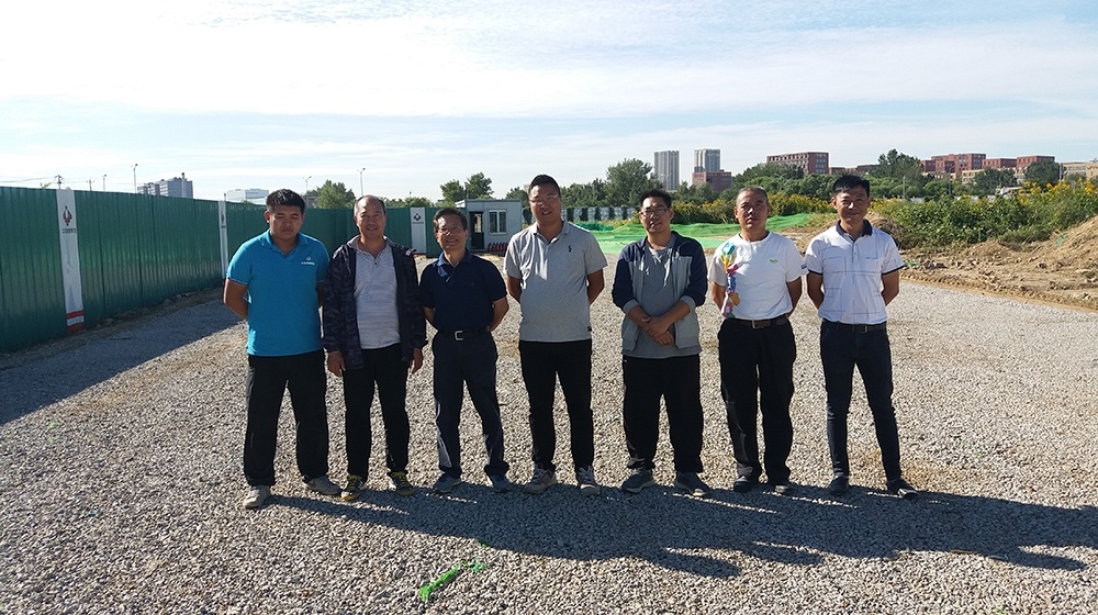 北京城建七公司台湖生态超疏水土施工便路
